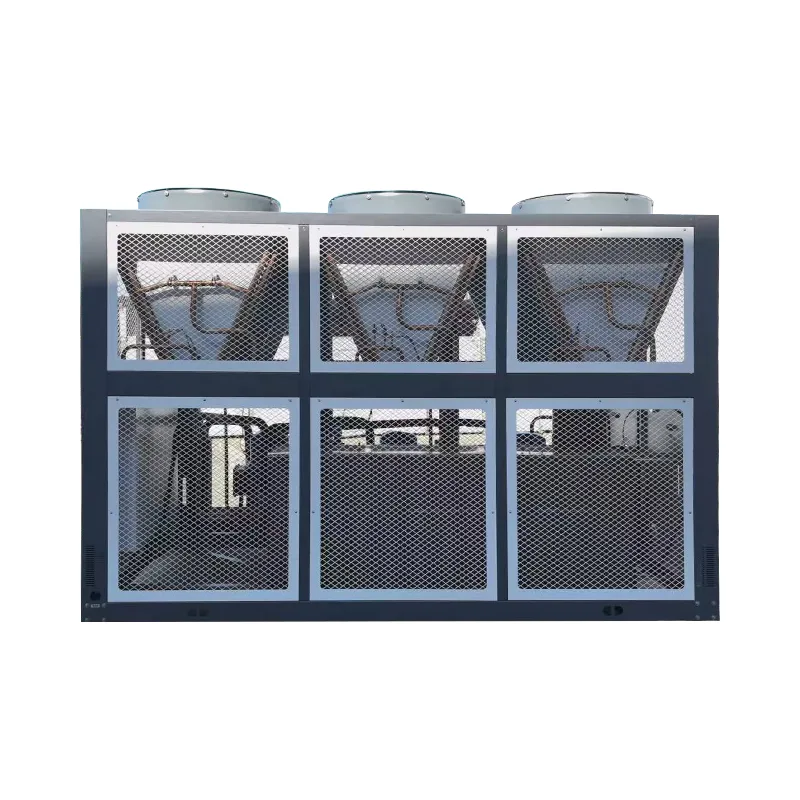 Компактный спиральный тепловой насос с воздушным охлаждением